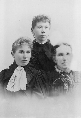 Lizzie Owen, Edith Parkinson, Elizabeth Gollaher