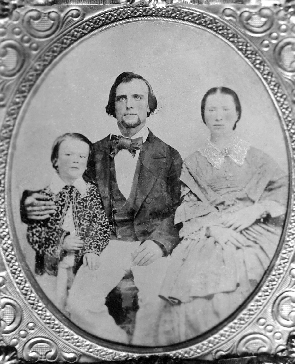 William as small boy with family