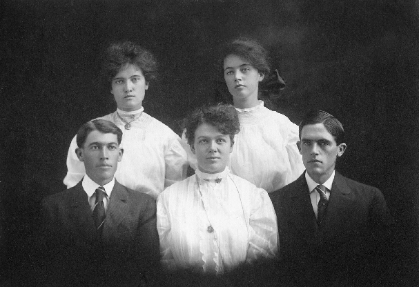 William B. and Clarissa T. Parkinson children